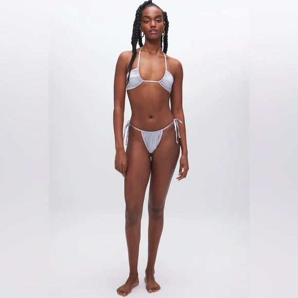 Good American Silver Bikini Set NWT!! - Picture 11 of 13